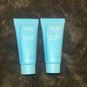 Tula 24-7 Moisture Hydrating Day & Night Cream - Light Blue